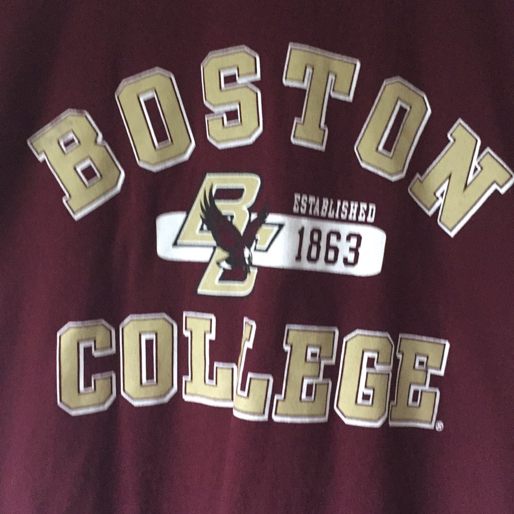 Boston Collage t shirt men's XL. EUC. Jansport
